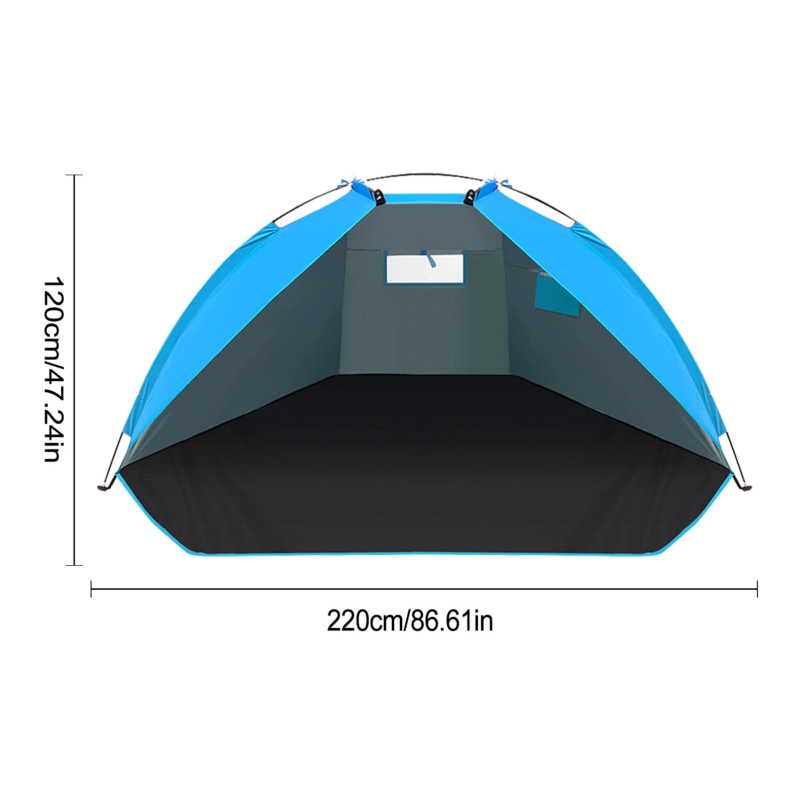 Cheap Goat Tents Pop Up Camping Tent Beach Tent For Large Family Outdoor Beach Tent And Anti UV Portable Sun Shade Shelter With Carrying Bag Anti   